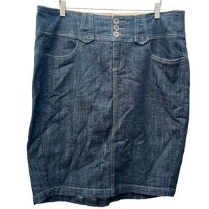 TORRID Pencil Skirt Dark Wash Size 12W